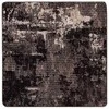Kilimėlis MARSA Juodas 100 x 100 cm Poliesteris ir PVC