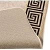 Kilimėlis MARSA Juodas 100 x 200 cm Poliesteris ir PVC