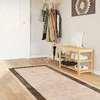 Kilimėlis MARSA Juodas 100 x 300 cm Poliesteris ir PVC