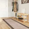 Kilimėlis MARSA Juodas 100 x 400 cm Poliesteris ir PVC