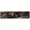 Kilimėlis MARSA Juodas 50 x 100 cm Poliesteris ir PVC