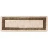 Kilimėlis MARSA Juodas 50 x 150 cm Poliesteris ir PVC