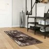 Kilimėlis MARSA Juodas 50 x 200 cm Poliesteris ir PVC