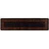 Kilimėlis MARSA Juodas 50 x 200 cm Poliesteris ir PVC
