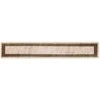 Kilimėlis MARSA Juodas 50 x 300 cm Poliesteris ir PVC