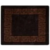 Kilimėlis MARSA Juodas 80 x 100 cm Poliesteris ir PVC