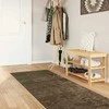 Kilimėlis MARSA Miško Žalia 100 x 350 cm Poliesteris ir PVC