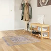 Kilimėlis MARSA Pilka 100 x 100 cm Poliesteris ir PVC