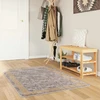 Kilimėlis MARSA Pilka 100 x 150 cm Poliesteris ir PVC