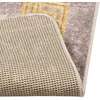 Kilimėlis MARSA Pilka 100 x 150 cm Poliesteris ir PVC