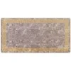 Kilimėlis MARSA Pilka 100 x 200 cm Poliesteris ir PVC