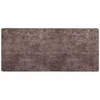 Kilimėlis MARSA Pilka 80 x 200 cm Poliesteris ir PVC