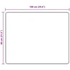 Kilimėlis MARSA Pilka 80 x 100 cm Poliesteris ir PVC