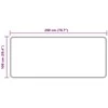 Kilimėlis MARSA Smėlio 100 x 200 cm Poliesteris ir PVC