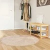 Kilimėlis MARSA Smėlio 120 x 120 cm Poliesteris ir PVC