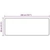 Kilimėlis MARSA Smėlio 80 x 200 cm Poliesteris ir PVC