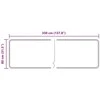 Kilimėlis MARSA Smėlio 80 x 350 cm Poliesteris ir PVC