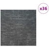 Kilimų plytelė Dangaus pilka 50 x 50 cm 36 pcs PP ir Bitumas
