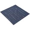 Kilimų plytelė Dryžuota mėlyna 50 x 50 cm 4 pcs PP ir Bitumas