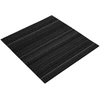 Kilimų plytelė Dryžuota tamsiai pilka 50 x 50 cm 4 pcs