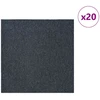 Kilimų plytelė Mėlyna Pilka 50 x 50 cm 20 pcs PP ir Bitumas
