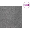 Kilimų plytelė Ruda 50 x 50 cm 20 pcs PP ir Bitumas