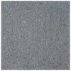 Kilimų plytelė Šviesiai pilka 50 x 50 cm 20 pcs PP ir Bitumas