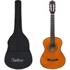 Klasikinė gitara su dėklu pradedantiesiems ir vaikams, 1/2 34"