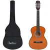 Klasikinė gitara su dėklu pradedantiesiems, 3/4 36"