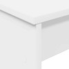 Klaviatūros stovas Balta 130 x 32 x 64 cm Apdirbta mediena