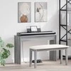 Klaviatūros stovas Pilkas Sonoma 100 x 32 x 64 cm