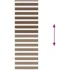 klostuota žaliuze šviesiai pilka 75x200 cm audinio plotis