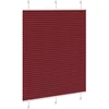 Klostuotos žaliuzės, bordo spalvos, 110x100 cm, audinys, plotis 109,4 cm, poliesteris