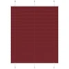 Klostuotos žaliuzės, bordo spalvos, 110x100 cm, audinys, plotis 109,4 cm, poliesteris