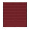 Klostuotos žaliuzės, bordo spalvos, 115x100 cm, audinys, plotis 114,4 cm, poliesteris