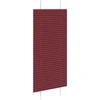 Klostuotos žaliuzės, bordo spalvos, 55x100 cm, audinys, plotis 54,4 cm, poliesteris