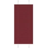 Klostuotos žaliuzės, bordo spalvos, 55x100 cm, audinys, plotis 54,4 cm, poliesteris