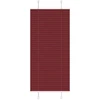Klostuotos žaliuzės, bordo spalvos, 65x100 cm, audinys, plotis 64,4 cm, poliesteris