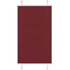 Klostuotos žaliuzės, bordo spalvos, 70x100 cm, audinys, plotis 69,4 cm, poliesteris