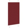 Klostuotos žaliuzės, bordo spalvos, 70x100 cm, audinys, plotis 69,4 cm, poliesteris