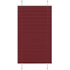 Klostuotos žaliuzės, bordo spalvos, 75x100 cm, audinys, plotis 74,4 cm, poliesteris