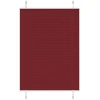 Klostuotos žaliuzės, bordo spalvos, 90x100 cm, audinys, plotis 89,4 cm, poliesteris