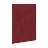 Klostuotos žaliuzės, bordo spalvos, 95x100 cm, audinys, plotis 94,4 cm, poliesteris
