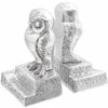 Knygų atramos 2 pcs Sidabro 12 x 9 x 19 cm Aliuminis