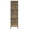 Knygų lentyna Artisano ąžuolo 78,5 x 33 x 117,5 cm metalinis PB