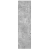 Knygų lentyna Betono pilka 30 x 30 x 111 cm Apdirbta mediena