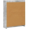 Knygų lentyna Betono pilka 87,5 x 30 x 111 cm Apdirbta mediena