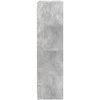 Knygų lentyna Betono pilka 87,5 x 30 x 111 cm Apdirbta mediena