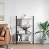 Knygų lentyna Pilkas Sonoma 75 x 30 x 123,5 cm Apdirbta mediena