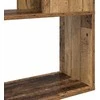 TV staliukas TV spintelių komplektas Ruda 80 x 24 x 125 cm Apdirbta mediena